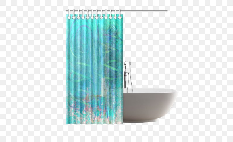 Plumbing Fixtures Turquoise Curtain, PNG, 500x500px, Plumbing Fixtures, Aqua, Curtain, Interior Design, Light Fixture Download Free