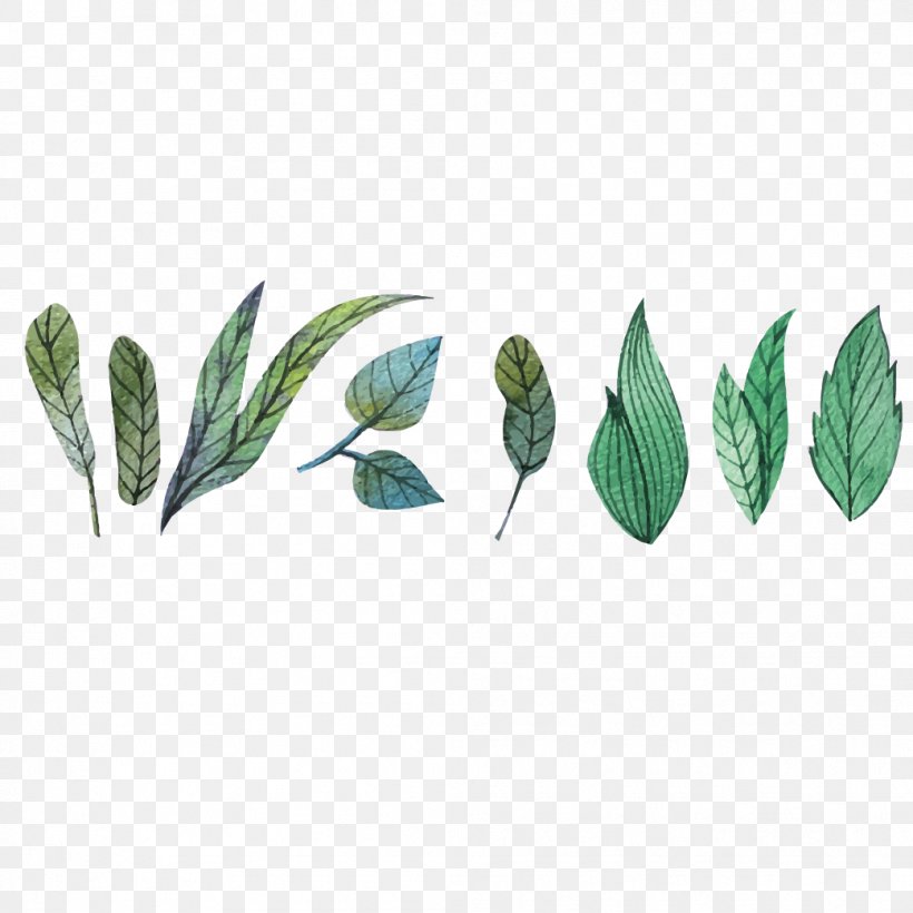 Watercolor Painting Euclidean Vector Flower Leaf, PNG, 1042x1042px, Watercolor Painting, Drawing, Flower, Grass, Green Download Free