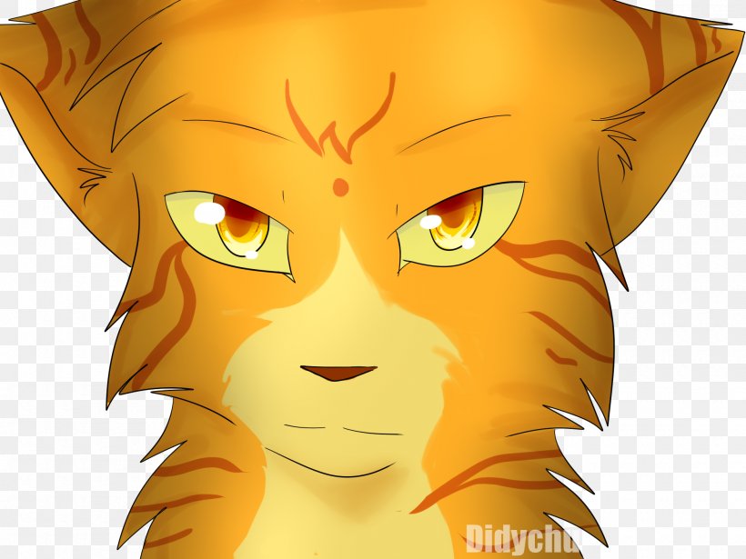 Bluestar's Prophecy Cat Warriors Lion Drawing, PNG, 2000x1500px, Watercolor, Cartoon, Flower, Frame, Heart Download Free