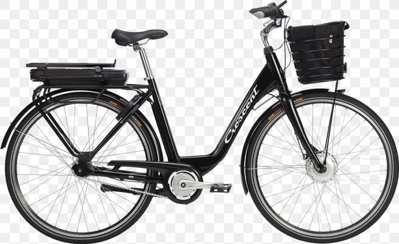 Crescent Elin 7-vxl (2018) Electric Bicycle Monark, PNG, 1400x860px, Crescent Elin 7vxl 2018, Batavus, Bicycle, Bicycle Accessory, Bicycle Drivetrain Part Download Free