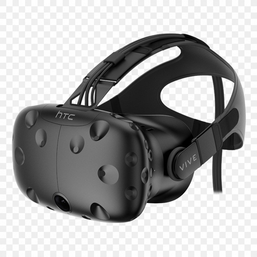 HTC Vive PlayStation VR Virtual Reality Headset, PNG, 1000x1000px, Htc Vive, Black, Fashion Accessory, Hardware, Headgear Download Free
