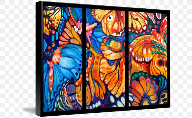 Triptych Modern Art Painting Abstract Art, PNG, 650x505px, Triptych, Abstract Art, Acrylic Paint, Art, Artist Download Free