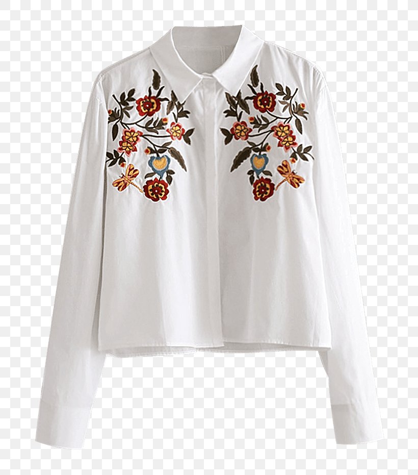 Blouse T-shirt White Sleeve Button, PNG, 700x931px, Blouse, Button, Clothing, Coat, Collar Download Free