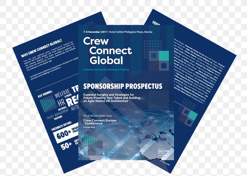 CrewConnect Global Conference & Exhibition Brochure Business Advertising Flyer, PNG, 780x585px, Brochure, Advertising, Brand, Business, Crew Management Download Free