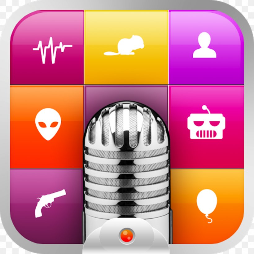 Voice Changer: Change My Voice Change Voice Android Sound, PNG, 1024x1024px, Android, Audio File Format, Brand, Computer Software, Magenta Download Free