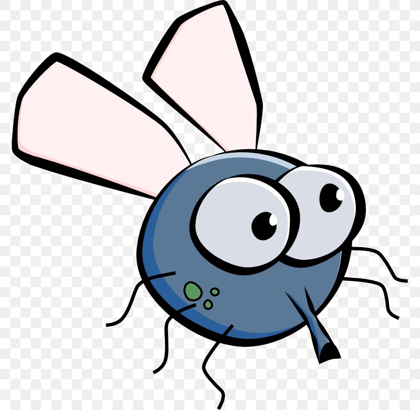 Cartoon Fly Clip Art, PNG, 773x800px, Cartoon, Artwork, Drawing, Fly, Housefly Download Free