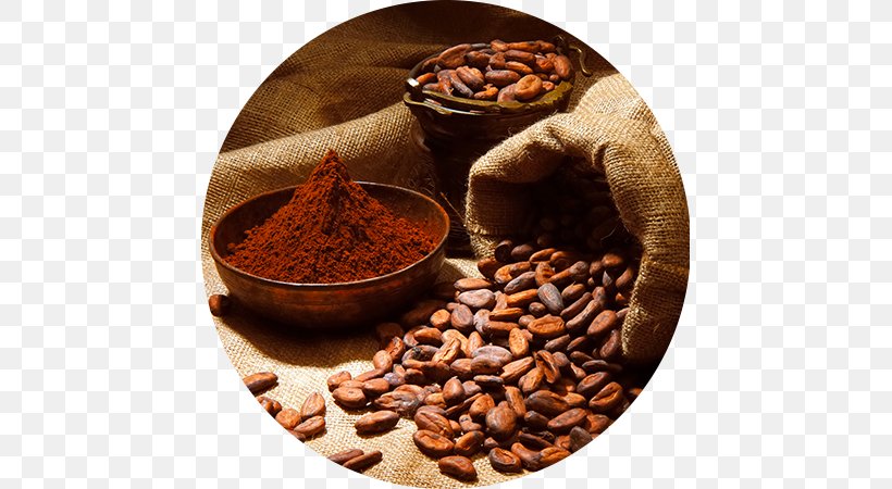 Cocoa Bean Cocoa Solids Dutch Process Chocolate Theobroma Cacao, PNG, 449x450px, Cocoa Bean, Bean, Caffeine, Cake, Chocolate Download Free