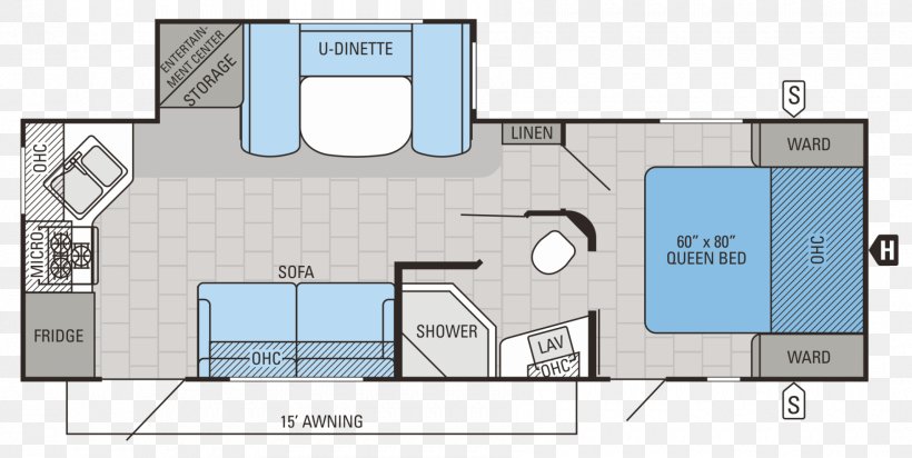 Floor Plan Campervans Caravan Jayco, Inc. Manteca Trailer & Motorhome, LLC., PNG, 1800x905px, 2016, Floor Plan, Area, Campervans, Caravan Download Free