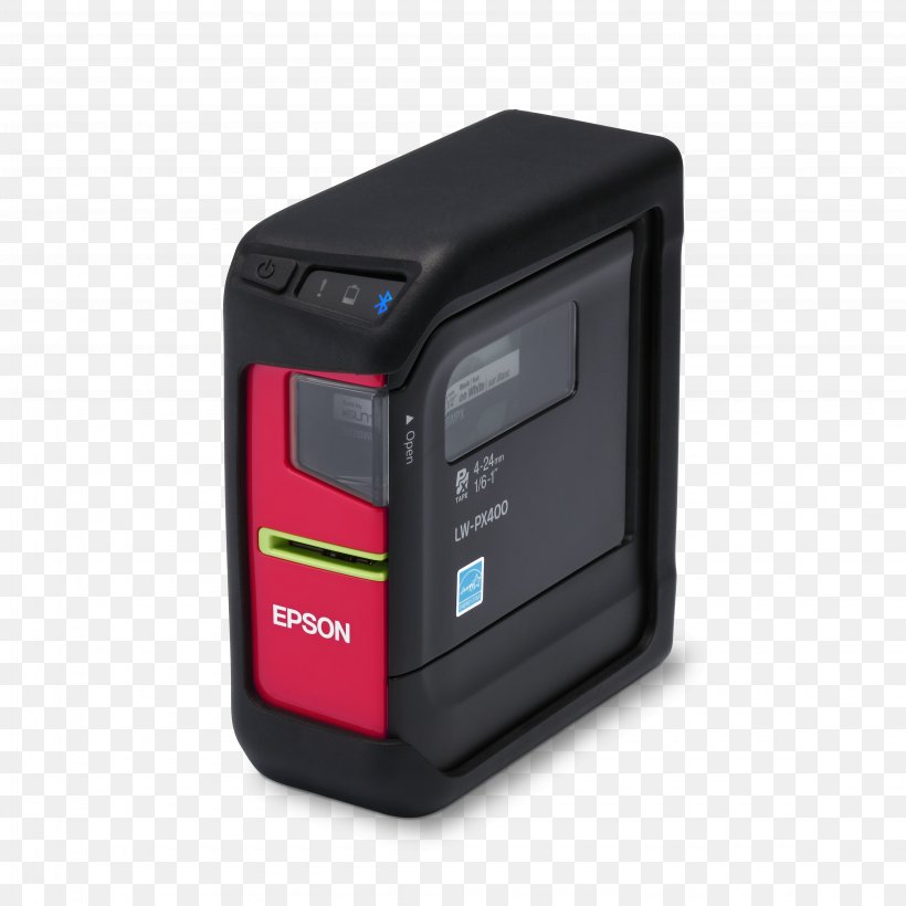 Label Printer Epson LABELWORKS PX, PNG, 4500x4500px, Label Printer, Barcode, Brother Industries, Computer Component, Electronic Device Download Free