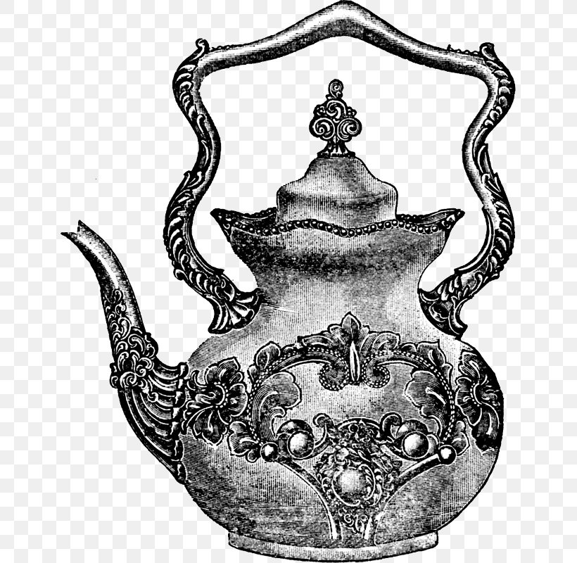 Teapot Teacup Clip Art, PNG, 647x800px, Tea, Artifact, Black And White, Coffee, Crock Download Free