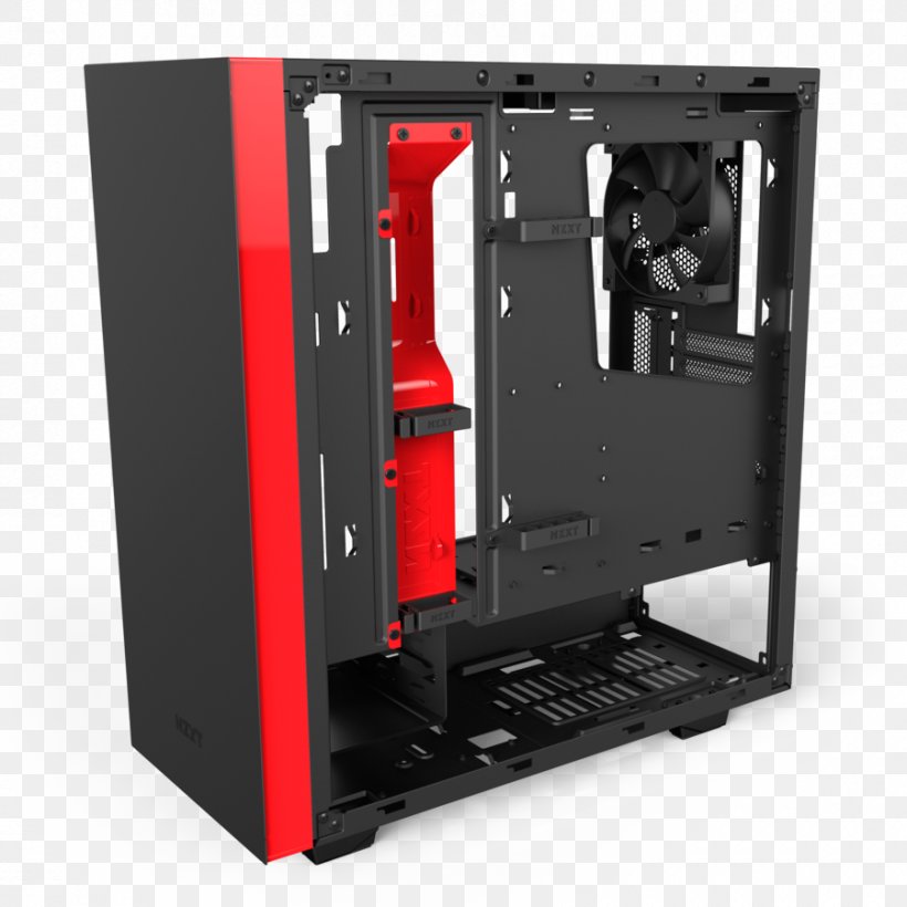 Computer Cases & Housings Power Supply Unit Nzxt MicroATX, PNG, 900x900px, Computer Cases Housings, Atx, Cable Management, Computer, Computer Case Download Free