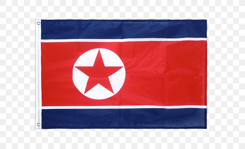 Flag Of North Korea Flag Of South Korea National Flag, PNG, 750x500px, North Korea, Area, Country, Electric Blue, Flag Download Free