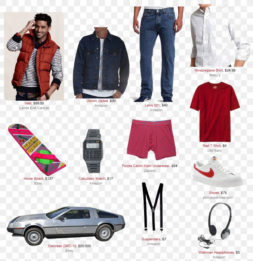 Marty McFly Jennifer Parker Dr. Emmett Brown Back To The Future Costume, PNG, 854x883px, Marty Mcfly, Back In Time, Back To The Future, Back To The Future Part Ii, Back To The Future Part Iii Download Free