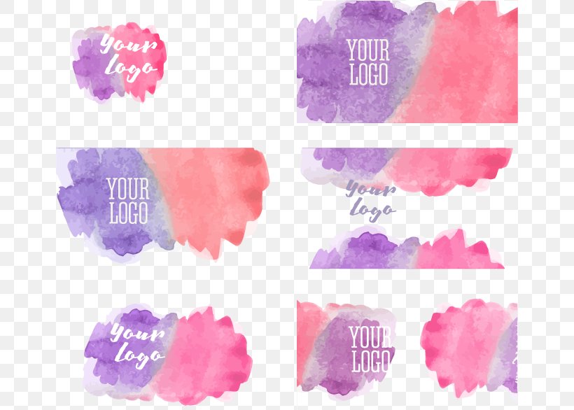 Business Card Visiting Card, PNG, 660x586px, Pink, Lavender, Lilac, Magenta, Material Download Free
