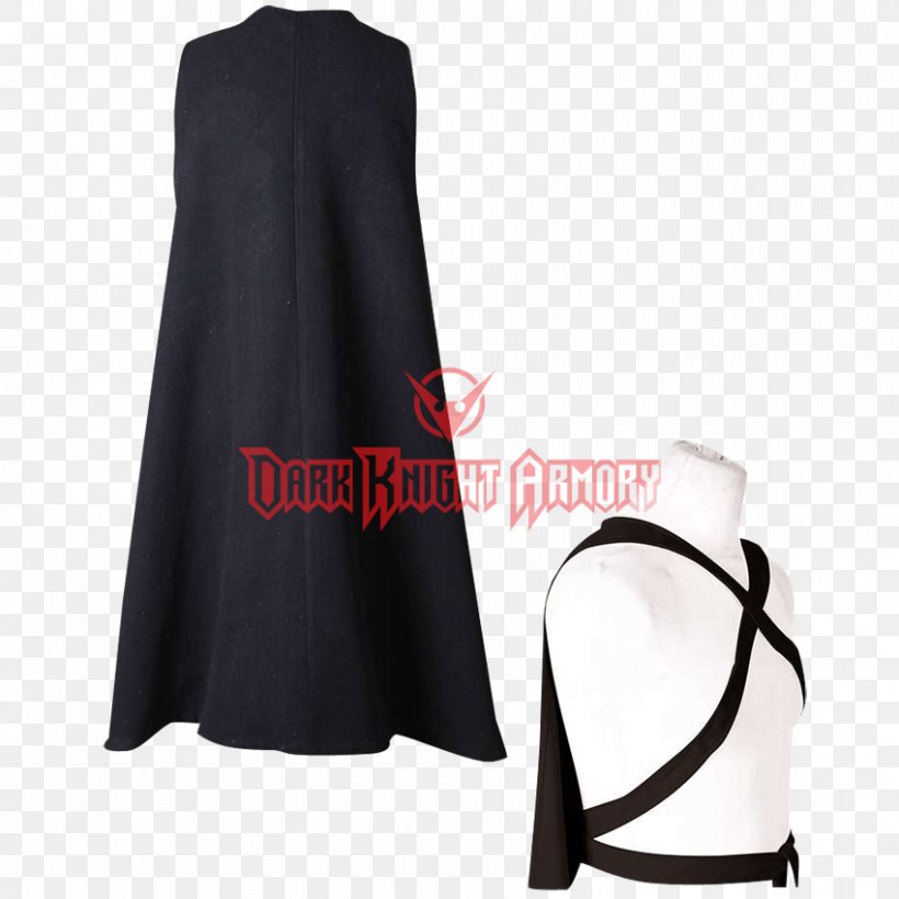 Cloak Dress Robe Cape Clothing, PNG, 850x850px, Cloak, Black, Cape, Clothing, Coat Download Free