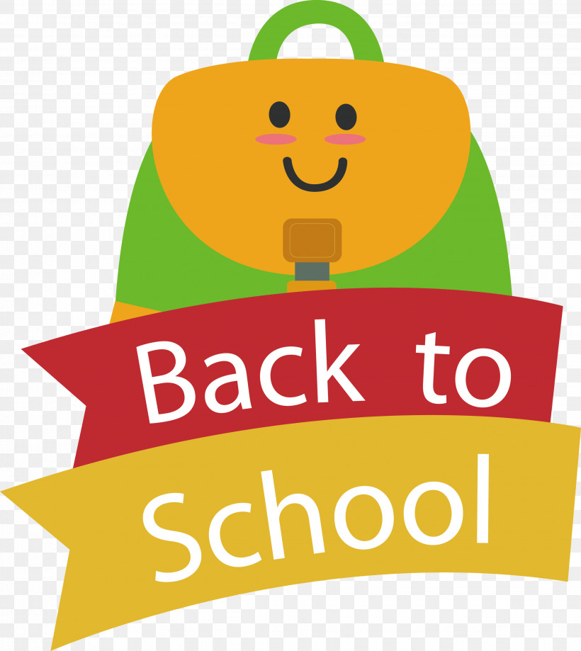 Back To School, PNG, 2675x3000px, Back To School, Cartoon, Happiness, Line, Logo Download Free