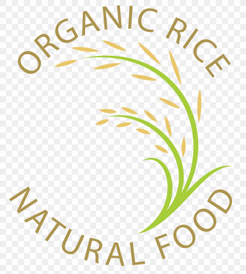 Organic Rice LOGO, PNG, 3116x3458px, Finland, Area, Brand, Bumper Crop, Clip Art Download Free