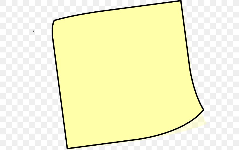Post-it Note Paper Clip Art, PNG, 600x515px, Postit Note, Area, Cartoon, Com, Microsoft Powerpoint Download Free