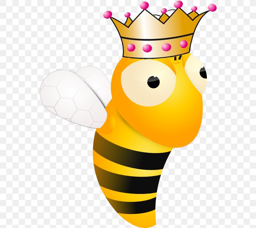 Queen Bee Insect Clip Art, PNG, 573x730px, Bee, Beehive, Bumblebee, Food, Honey Bee Download Free