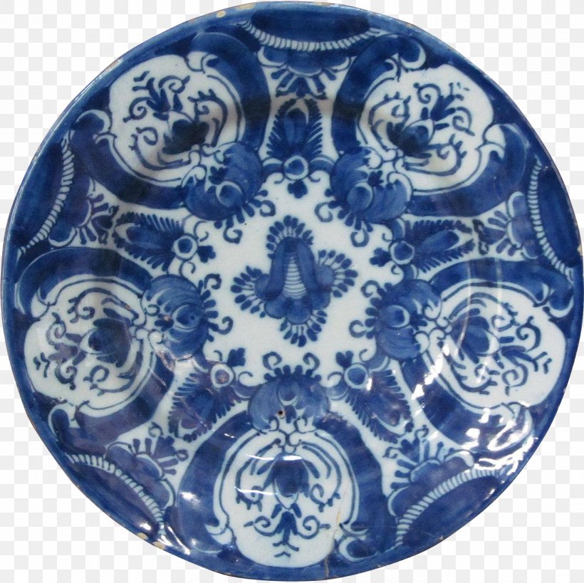 Delftware Plate Blue And White Pottery Cobalt Blue, PNG, 1376x1376px, Delft, Antique, Art, Blue And White Porcelain, Blue And White Pottery Download Free