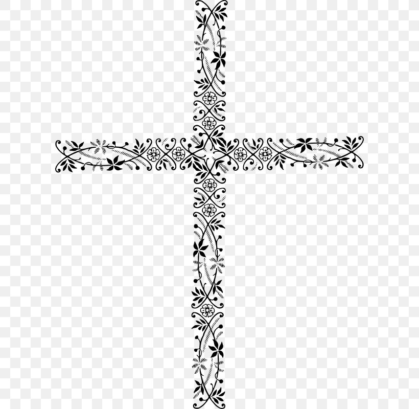 Desktop Wallpaper Clip Art, PNG, 604x800px, Art, Area, Black And White, Body Jewelry, Cross Download Free