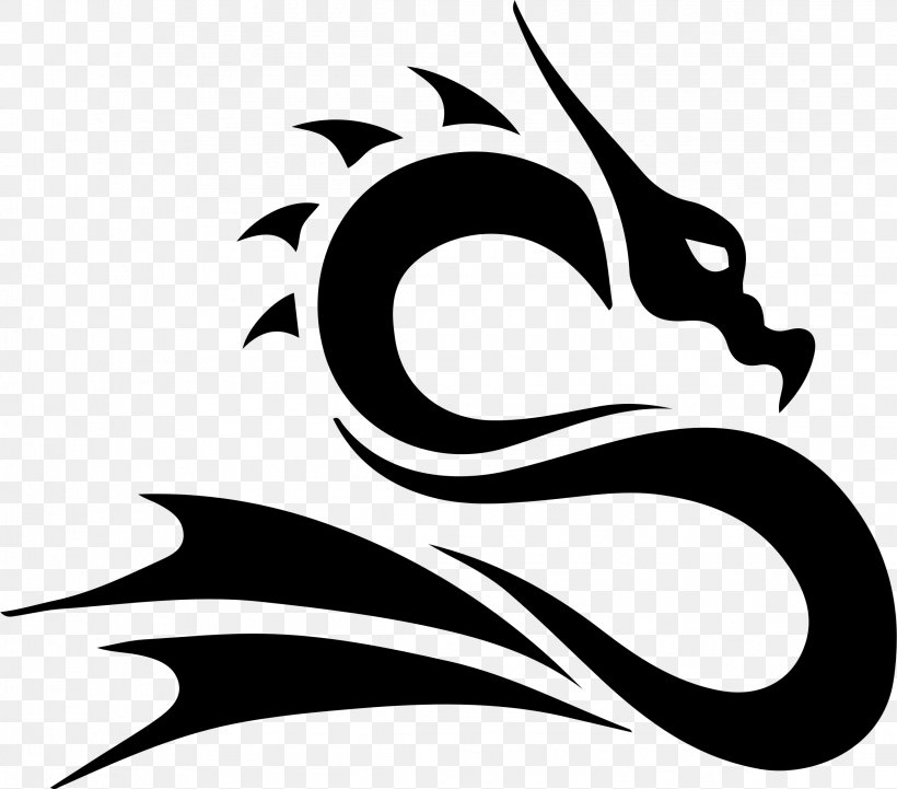 Dragon Silhouette Clip Art, PNG, 2316x2038px, Dragon, Art, Artwork, Black, Black And White Download Free