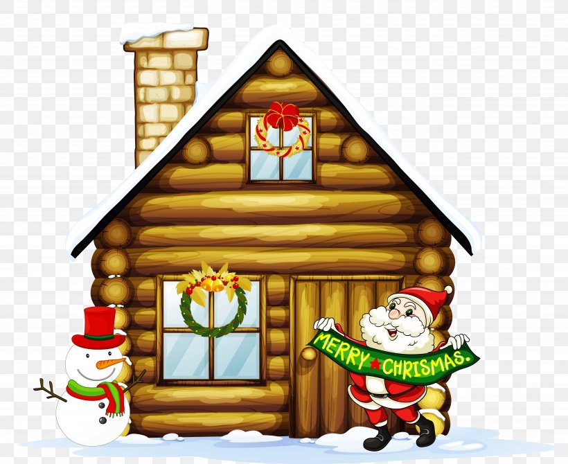 Gingerbread House Santa Claus Christmas Clip Art, PNG, 5259x4300px, Gingerbread House, Christmas, Christmas Decoration, Christmas Lights, Christmas Ornament Download Free