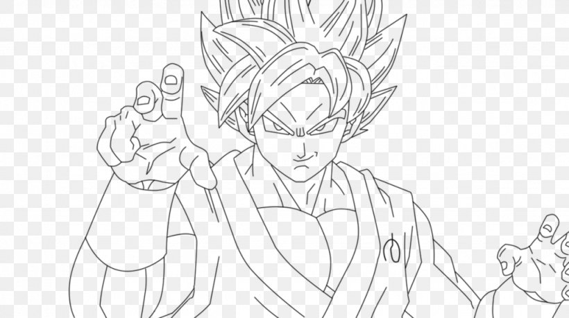 Goku Vegeta Gohan Trunks Super Saiyan, PNG, 1024x574px, Watercolor, Cartoon, Flower, Frame, Heart Download Free