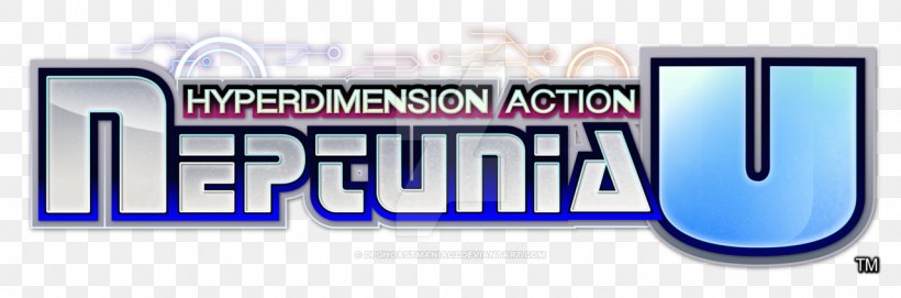 Hyperdimension Neptunia Victory Hyperdimension Neptunia U: Action Unleashed PlayStation 3 Logo Brand, PNG, 1280x424px, Watercolor, Cartoon, Flower, Frame, Heart Download Free