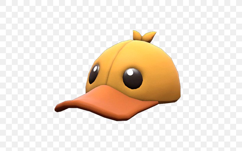 Team Fortress 2 Duck Hat Video Game Frag, PNG, 512x512px, Team Fortress 2, Backpack, Beak, Bird, Cap Download Free