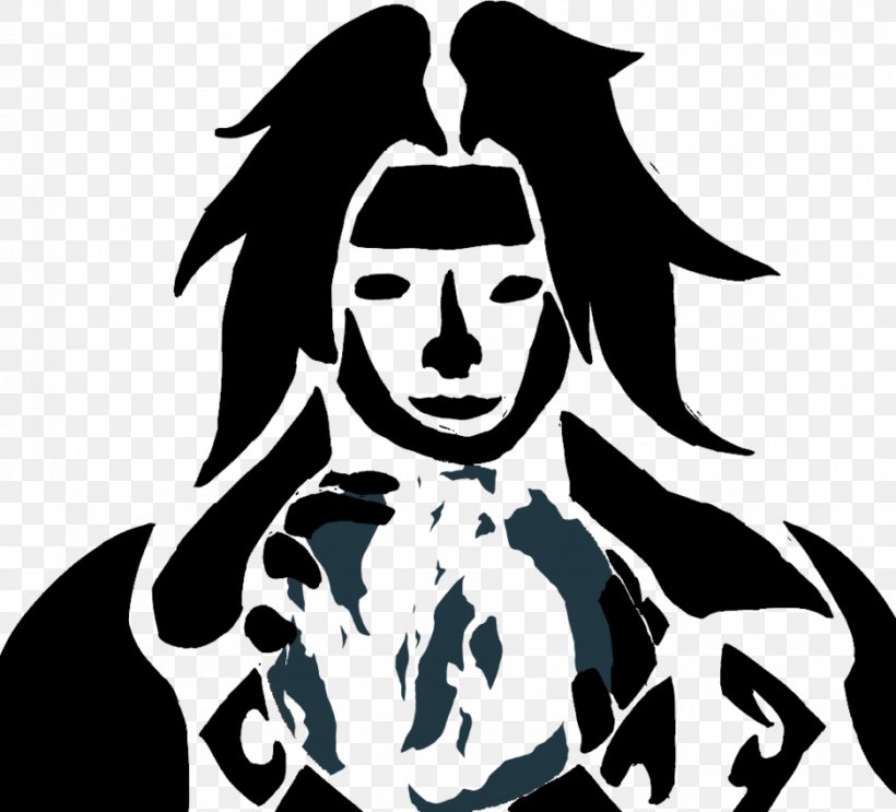 Clip Art Illustration Logo Stencil Silhouette, PNG, 938x851px, Logo, Art, Black, Black And White, Black M Download Free