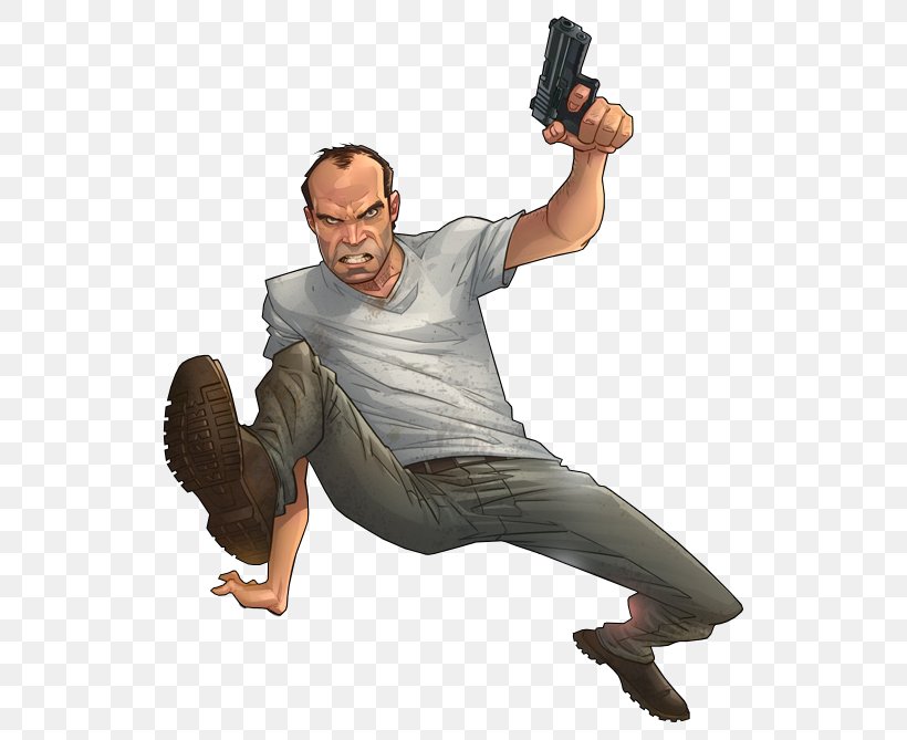 Grand Theft Auto V Grand Theft Auto: San Andreas Trevor Philips Rendering, PNG, 550x669px, Grand Theft Auto V, Aggression, Arm, Google Trends, Grand Theft Auto Download Free