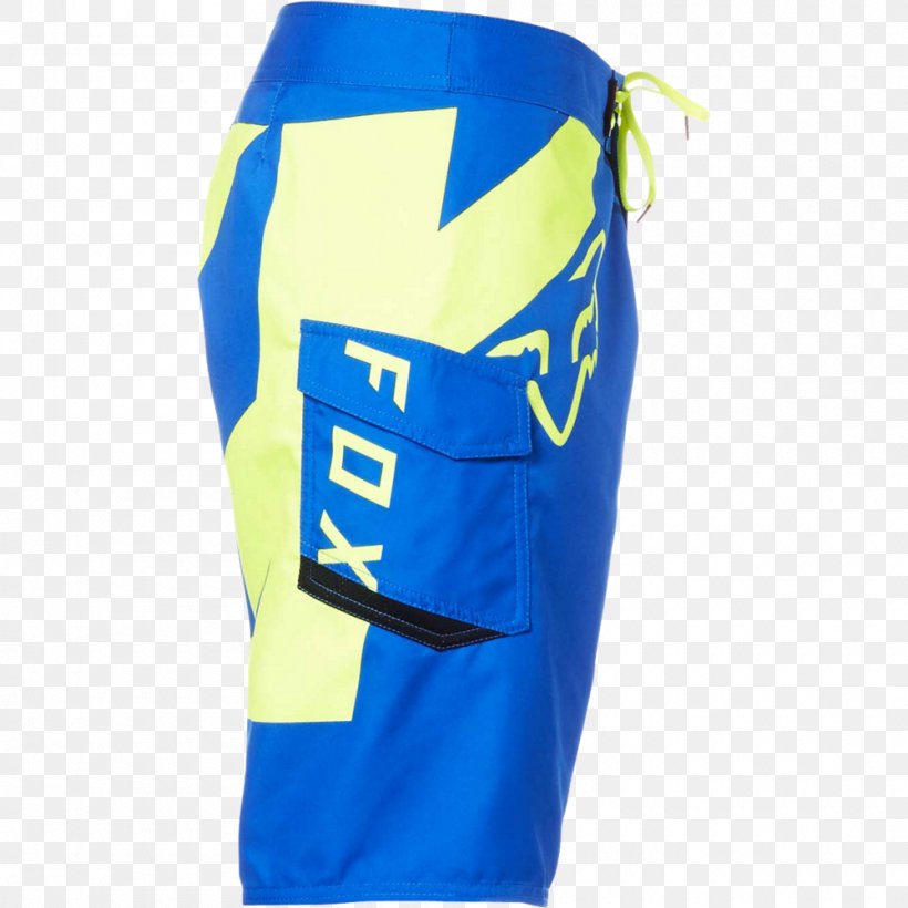Trunks T-shirt Fox Racing Hoodie Boardshorts, PNG, 1000x1000px, Trunks, Active Pants, Active Shorts, Blue, Boardshorts Download Free