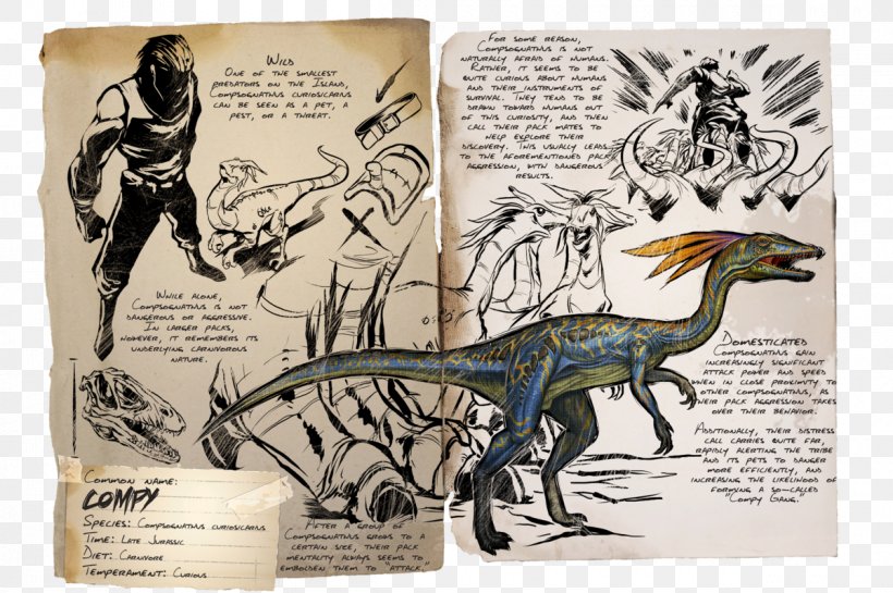 Compsognathus ARK: Primal Survival Dinosaur Carnivore Tyrannosaurus, PNG, 1200x798px, Compsognathus, Animal, Ark Survival Evolved, Carnivore, Dinosaur Download Free
