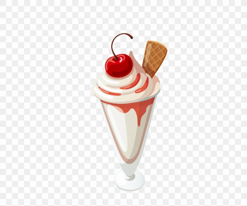 Ice Cream Cone Milkshake Sundae Gelato, PNG, 7087x5906px, Ice Cream, Cream, Dairy Product, Dessert, Flavor Download Free