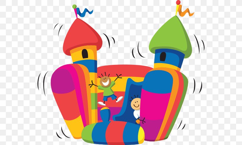 Inflatable Bouncers Clip Art Bounce & Slide Vector Graphics Image, PNG, 566x492px, Inflatable Bouncers, Art, Cartoon, Castle, Child Download Free