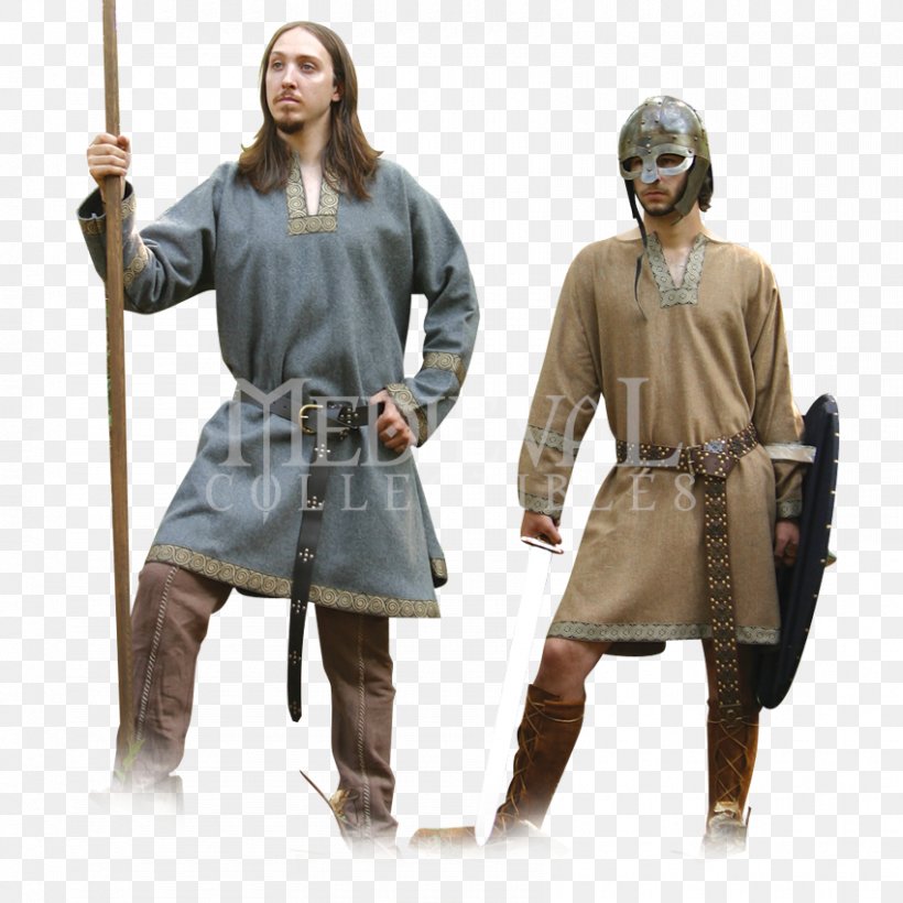 Middle Ages Viking Age Clothing Tunic, PNG, 850x850px, Middle Ages, Clothing, Costume, Dress, English Medieval Clothing Download Free