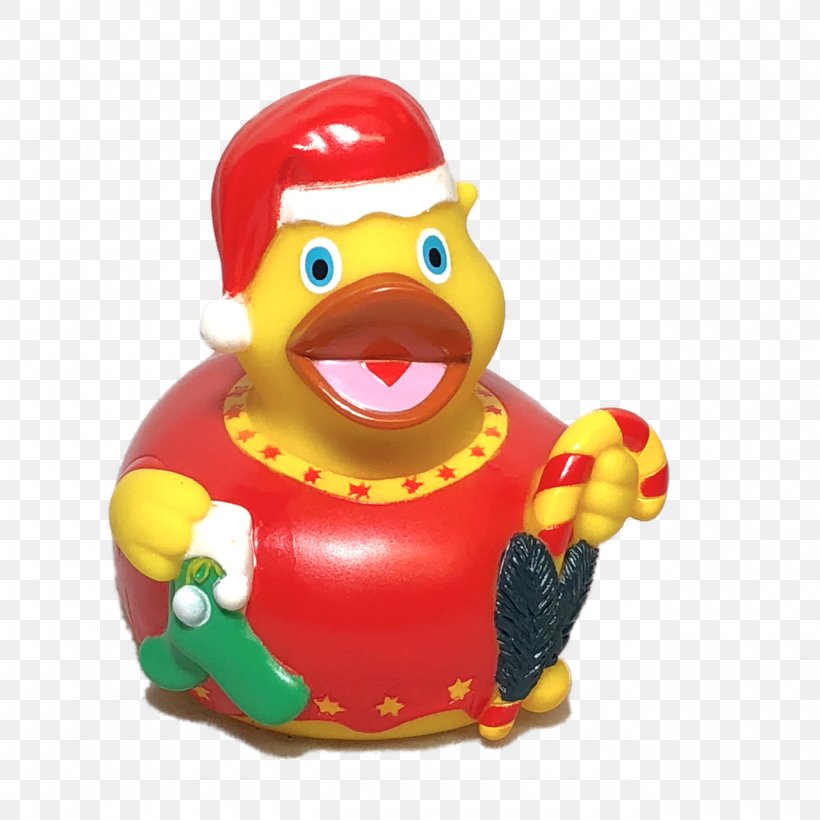 Rubber Duck Santa Claus Toy Christmas Elf, PNG, 1280x1280px, Duck, Bathtub, Beak, Bird, Celebriducks Download Free