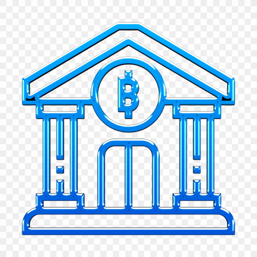 Blockchain Icon Bank Icon, PNG, 1200x1200px, Blockchain Icon, Architecture, Bank Icon, Building, House Download Free