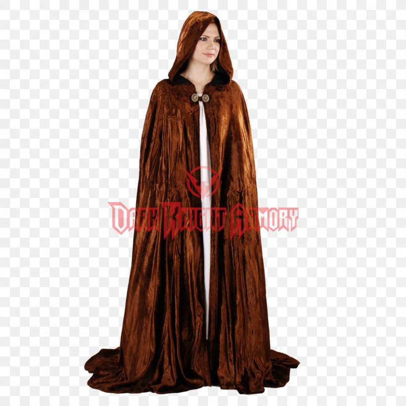 Cloak Robe Outerwear Clothing Cape, PNG, 850x850px, Cloak, Brown, Cape, Cloak Of Invisibility, Clothing Download Free
