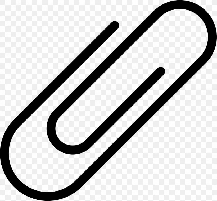 Paper Clip Clip Art, PNG, 981x912px, Paper, Area, Black And White, Cdr, Drawing Pin Download Free
