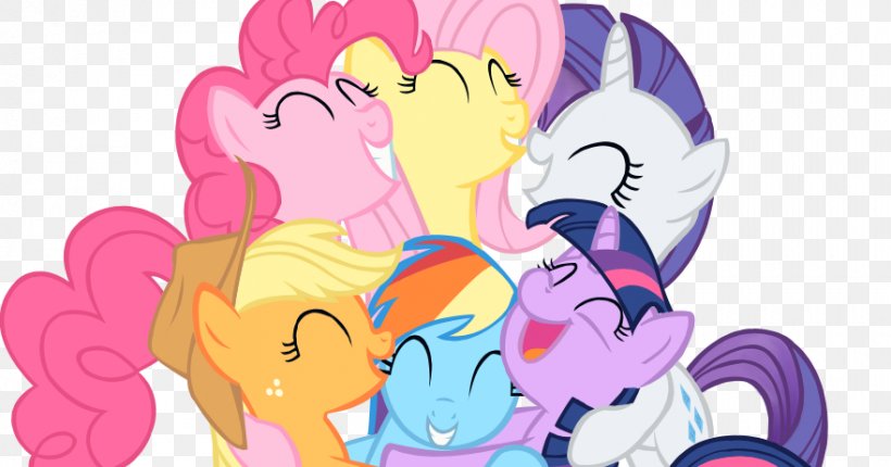 Pony Twilight Sparkle Pinkie Pie Applejack Rainbow Dash, PNG, 880x462px, Watercolor, Cartoon, Flower, Frame, Heart Download Free