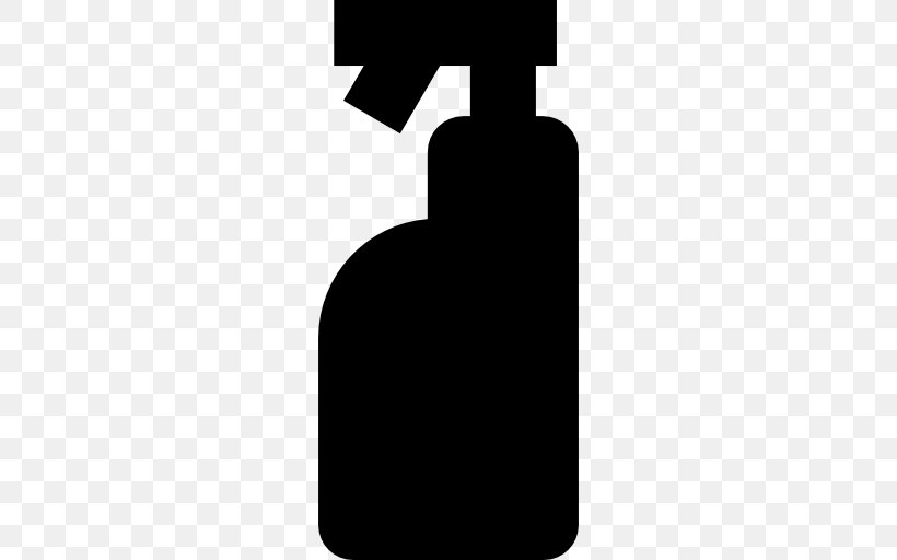 Spray Bottle Vector Graphics Cleaning Aerosol Spray, PNG, 512x512px, Spray Bottle, Aerosol Spray, Black, Black And White, Bottle Download Free