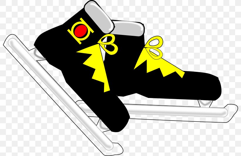 Ice Skates Clip Art, PNG, 800x532px, Ice Skates, Black, Brand, Ice Hockey, Ice Skating Download Free