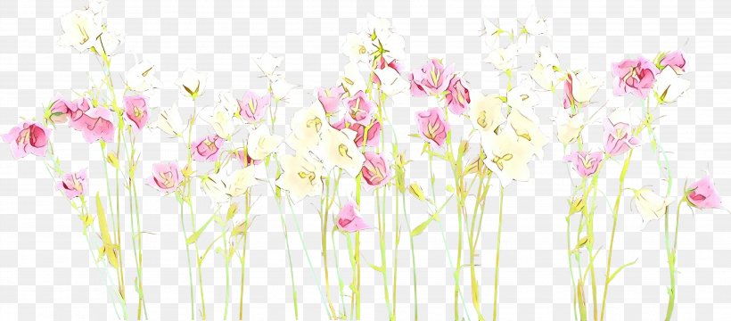 Pink Flower Cartoon, PNG, 3764x1654px, Floral Design, Branch, Flower, Magenta, Petal Download Free