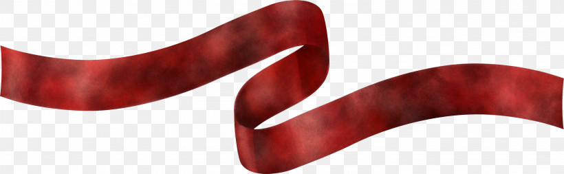 Red Ribbon Material Property, PNG, 2998x926px, Red, Material Property, Ribbon Download Free