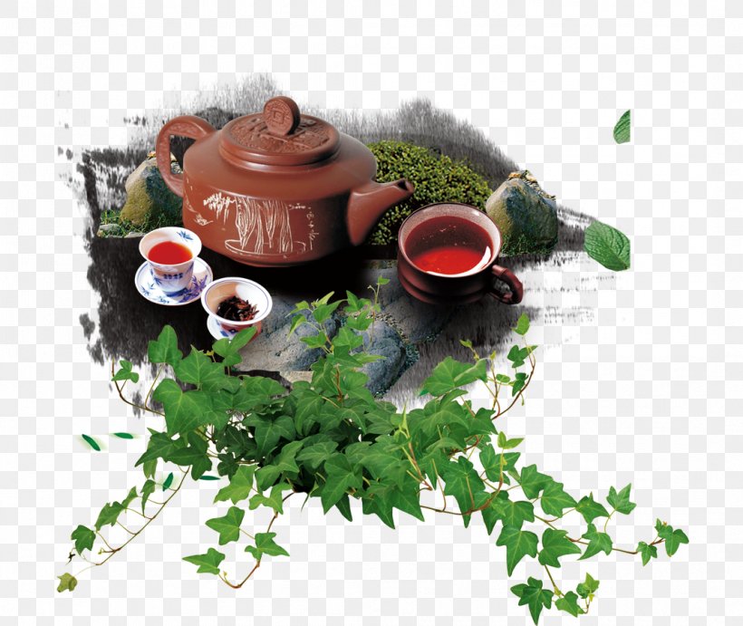 Tea Culture Tieguanyin Puer Tea, PNG, 1068x900px, Tea, Chawan, Chinese Tea, Chinoiserie, Grass Download Free
