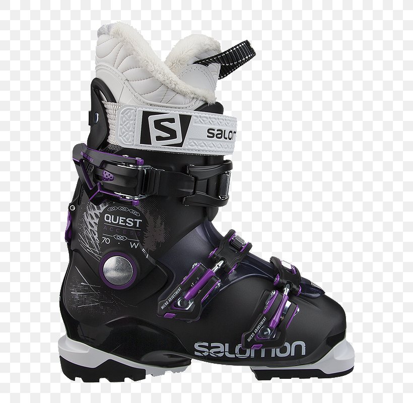 Ski Boots Skiing Salomon Group Salomon Quest Access Custom Heat Shoe, PNG, 800x800px, Ski Boots, Boot, Cross Training Shoe, Footwear, Hiking Shoe Download Free