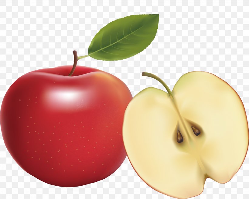 Apple Euclidean Vector Vecteur, PNG, 2666x2138px, Apple, Diet Food, Food, Fruit, Gratis Download Free