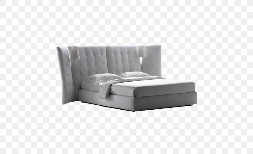 Bed Frame Flou Furniture Couch, PNG, 500x500px, Bed, Bathroom, Bed Frame, Bedroom, Box Spring Download Free